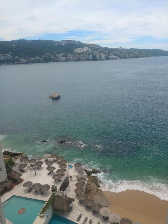 Suite En Torres Gemelas A Pie De Playa 611 Acapulco Exteriér fotografie