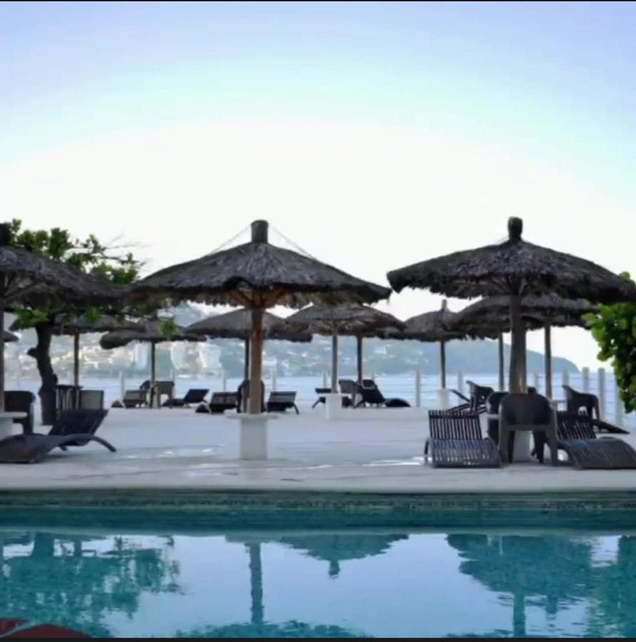 Suite En Torres Gemelas A Pie De Playa 611 Acapulco Exteriér fotografie
