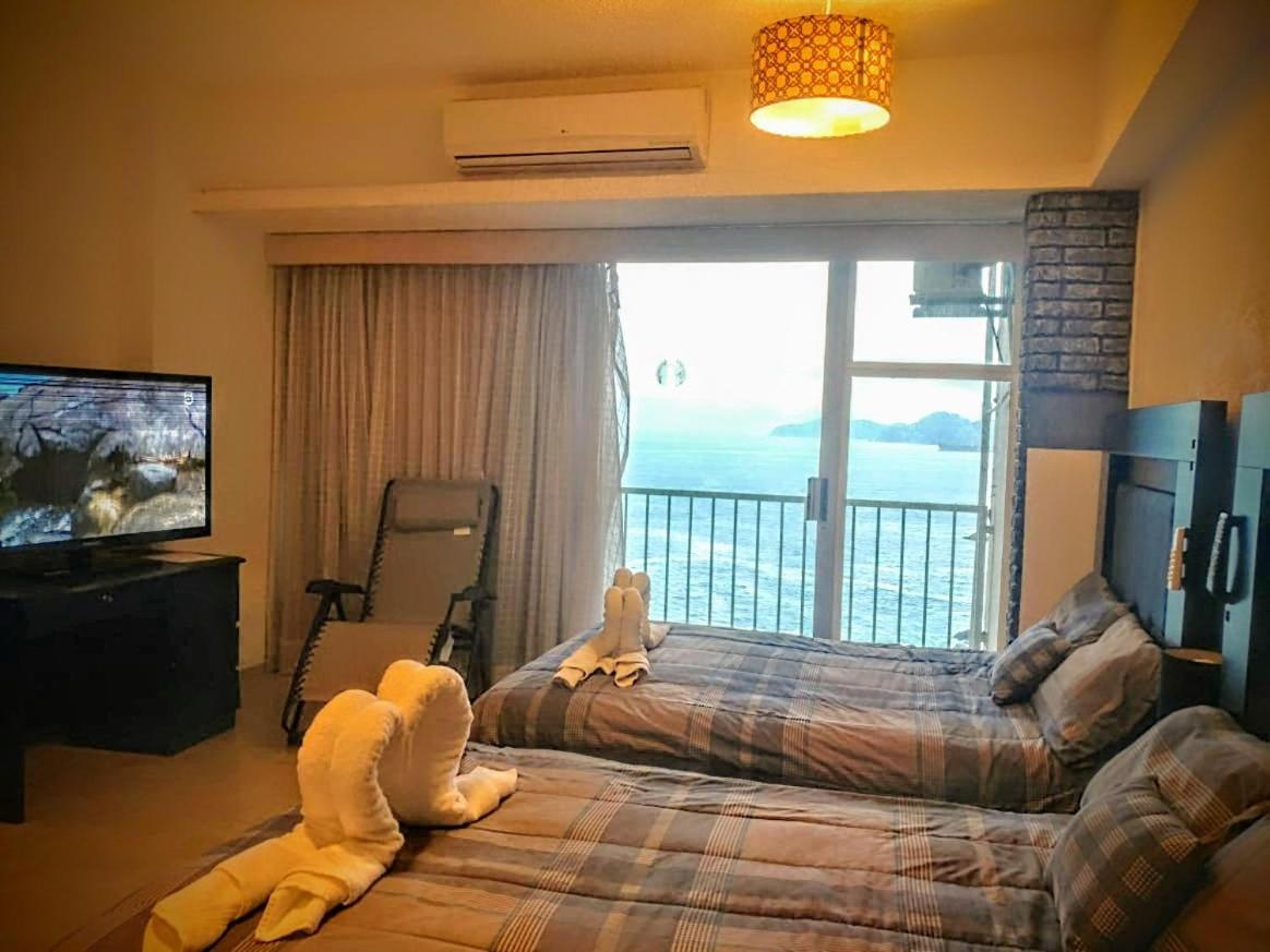 Suite En Torres Gemelas A Pie De Playa 611 Acapulco Exteriér fotografie