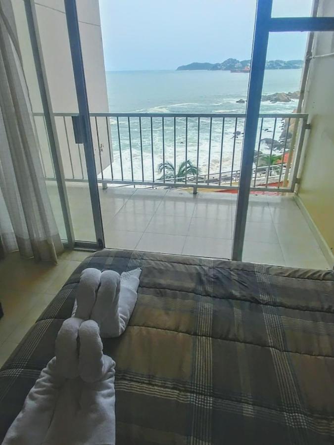 Suite En Torres Gemelas A Pie De Playa 611 Acapulco Exteriér fotografie