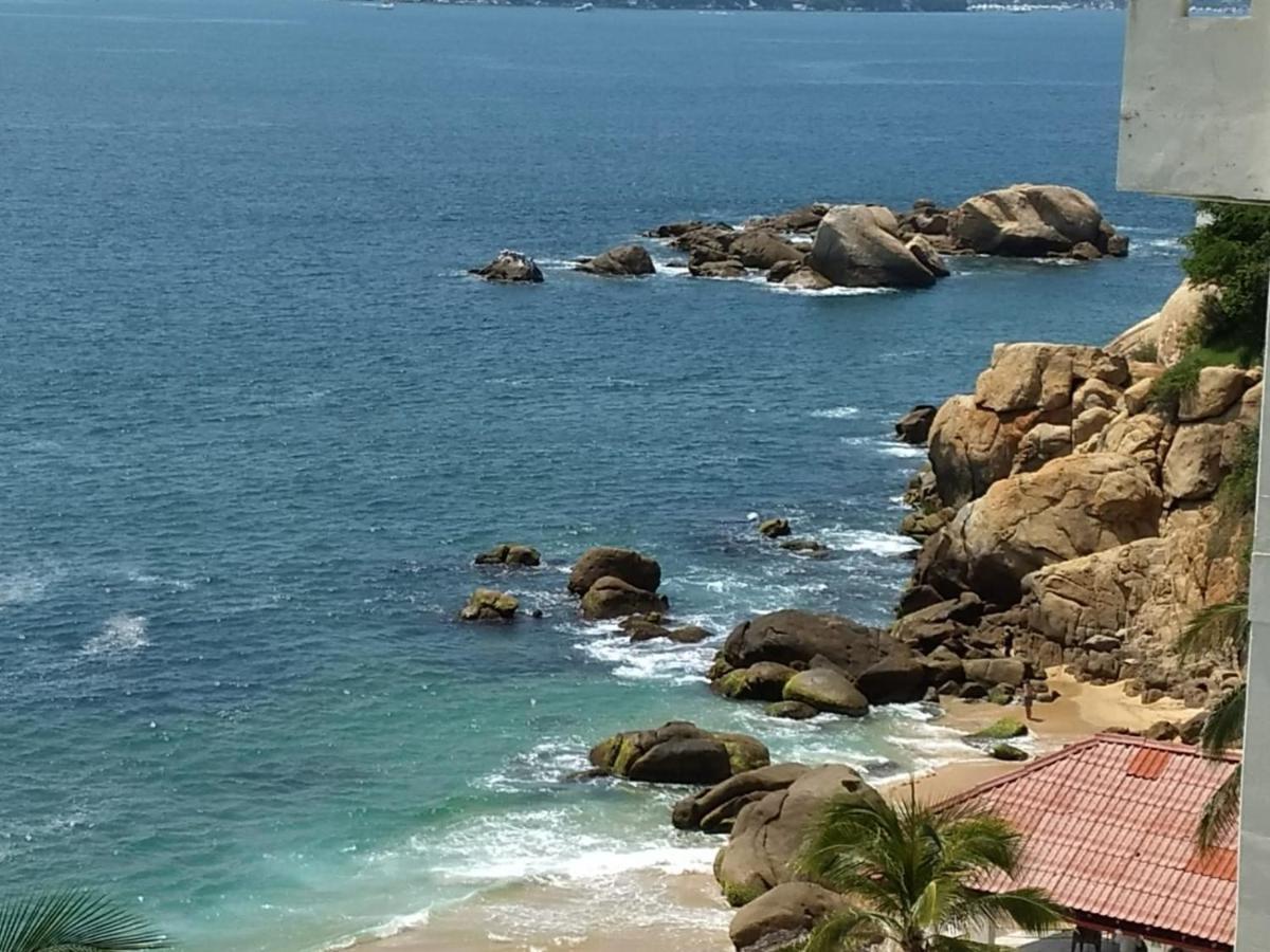Suite En Torres Gemelas A Pie De Playa 611 Acapulco Exteriér fotografie